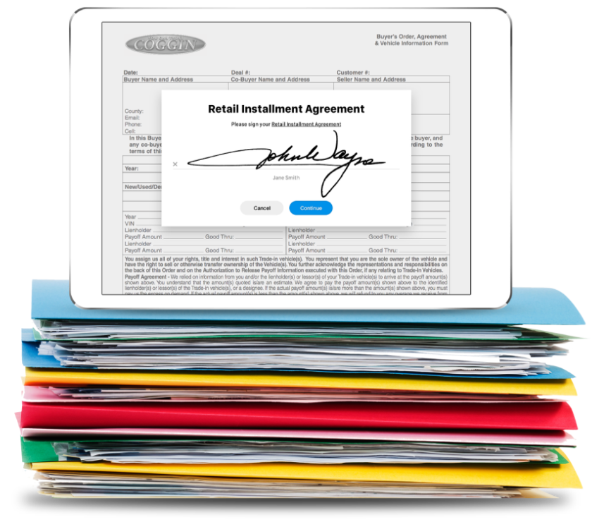 Transacted sales