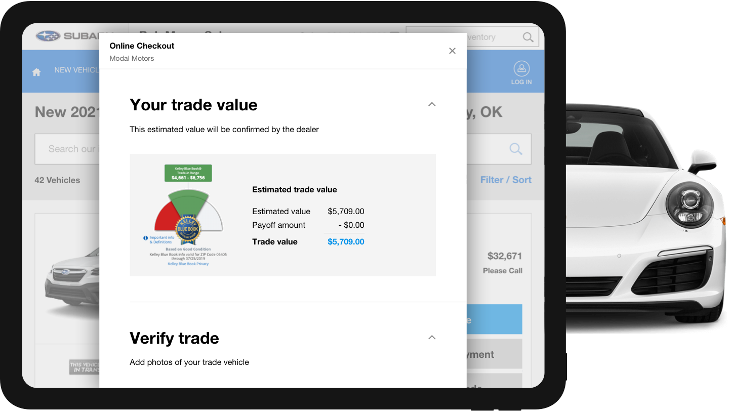 Trade iPad with Car Clean